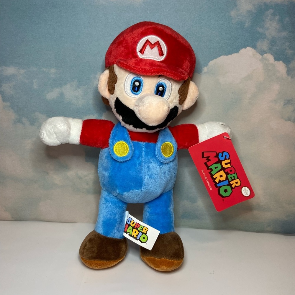 11” Super Mario - Mario Plush